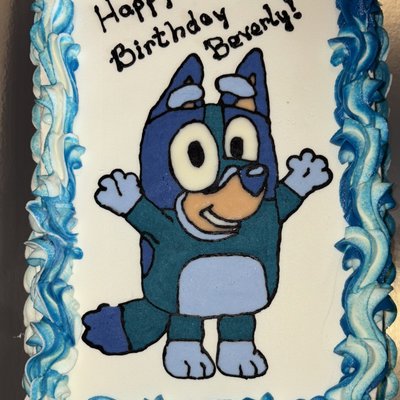1/4 Sheet Cake Double Layer W/Filling