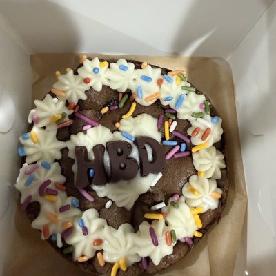 Gluten Free Mini Cookie Cake- 4 Inch Circle