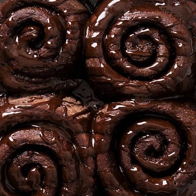 Chocolate Cinnamon Rolls (Box of 4) 