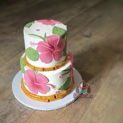 4” + 6” Tier Cake
