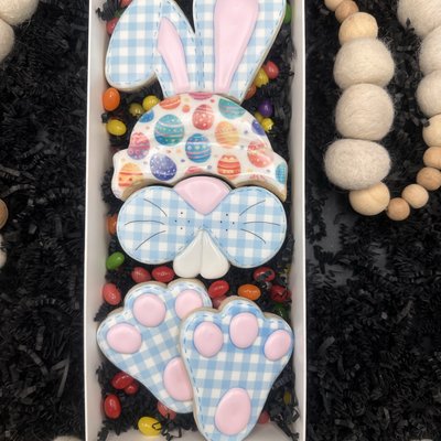 Plaid Bunny With Hat