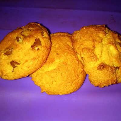 Banana Chocolate Chip Cookies 