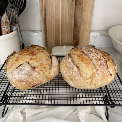 Garlic Sourdough Loaf 