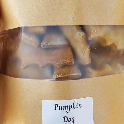Pumpkin Dog Cookies 