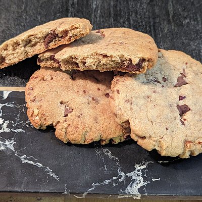 Banana Bread Chocolate Chip Cookies
