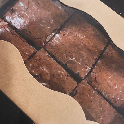 Dark Chocolate Brownies-Medium (8 Pieces)