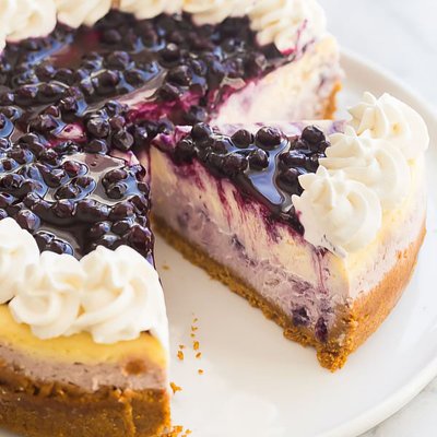 9" Blueberry Cheesecake 