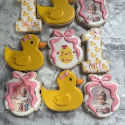 First Birthday Cookies 