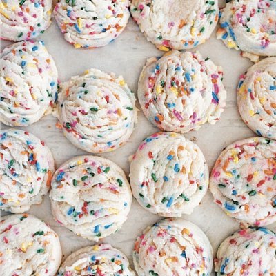 Rainbow Sprinkle Cookies