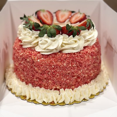6” Strawberry Shortcake Crunch Cheesecake 