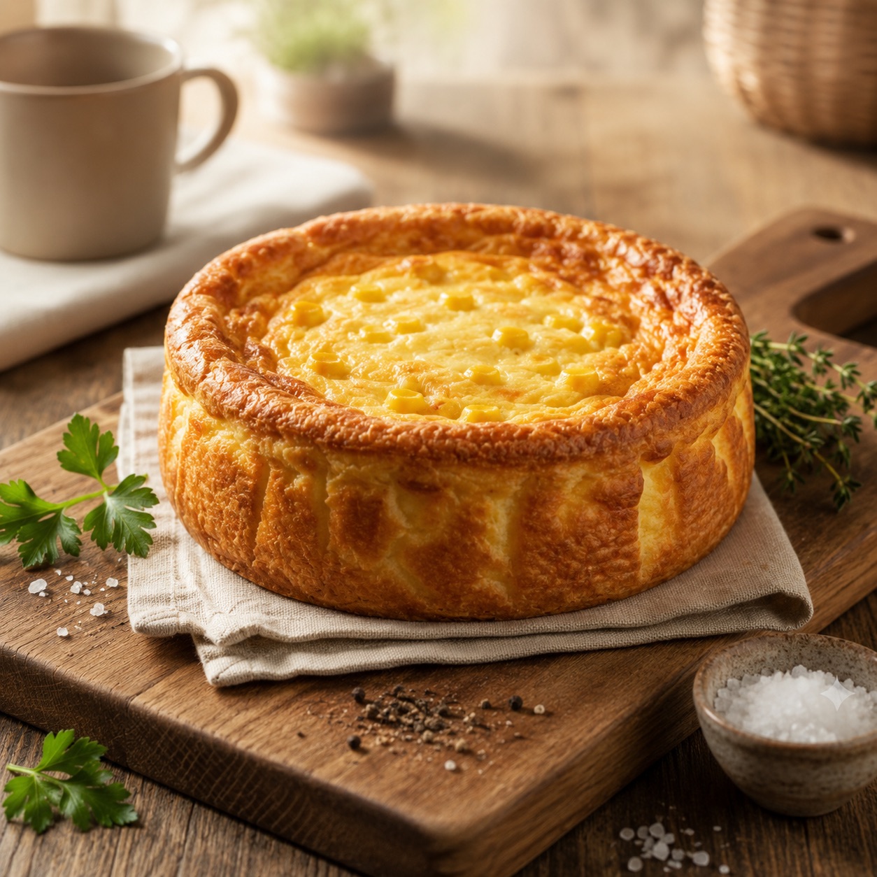 Nutri Sweet Corn Quiche