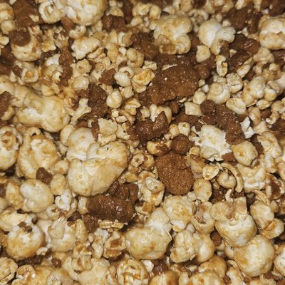 Biscoff Cookie Butter Popcorn
