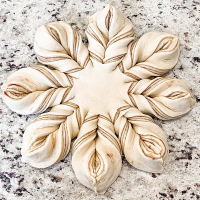 Organic Sourdough Cinnamon Star
