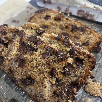 Chocolate Chip Banana Loaf