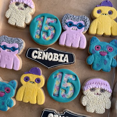 1/2 Dozen Character Cookies Add On