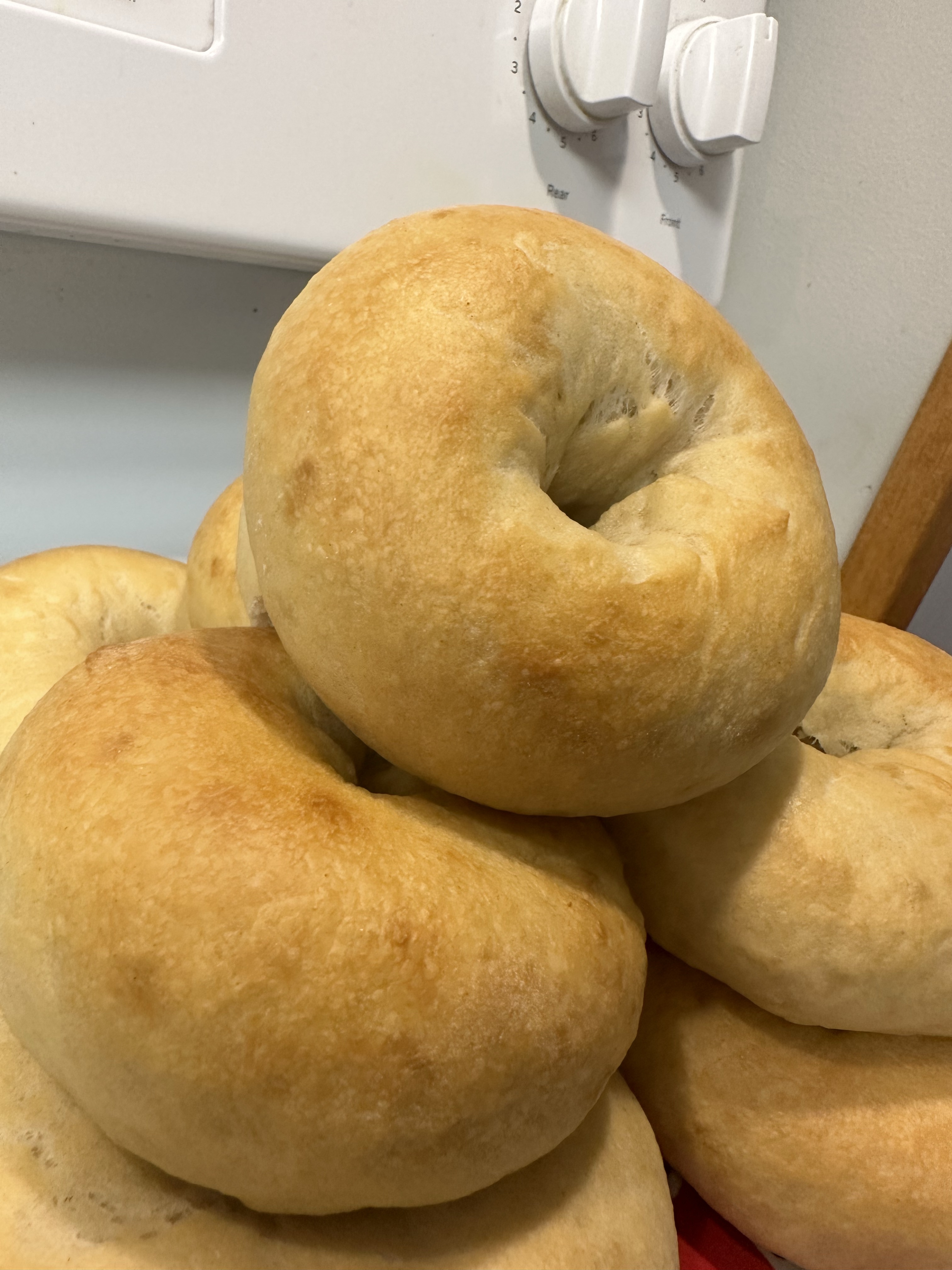 Plain Sourdough Bagel