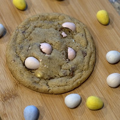Cadbury Egg Cookie