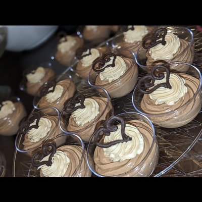 Mousse Cups (Chocolate, Lemon, Or Raspberry)