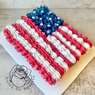 4th Of July Pull Apart Cupcakes 