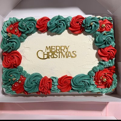 Double Stack Cookie Cake 12x8 