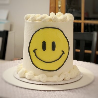 4” Smash Cake (Serves 6-8)