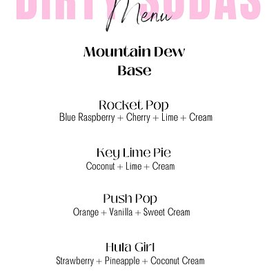 Mountain Dew Base
