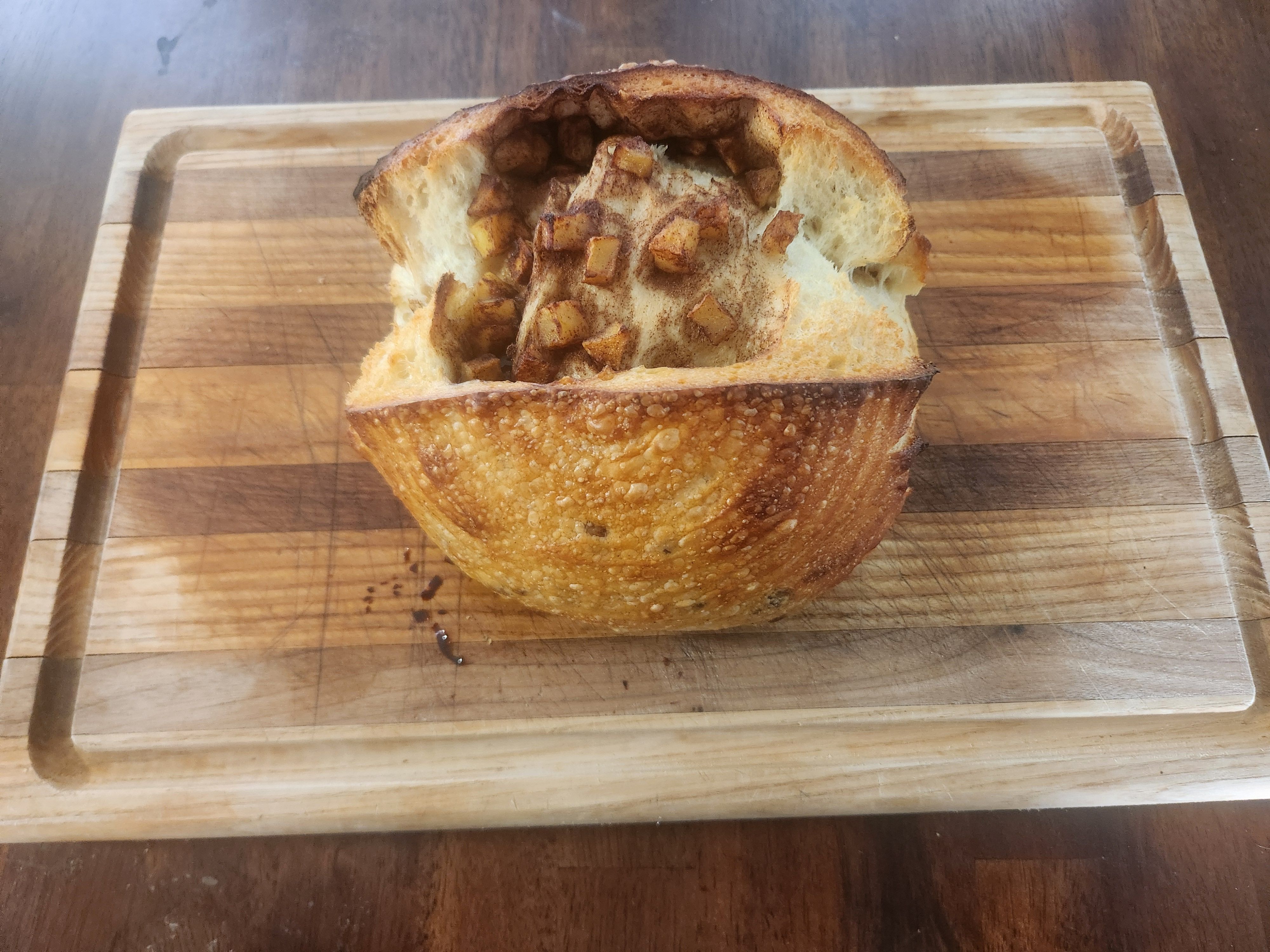 Apple Cinnamon Sourdough Bread