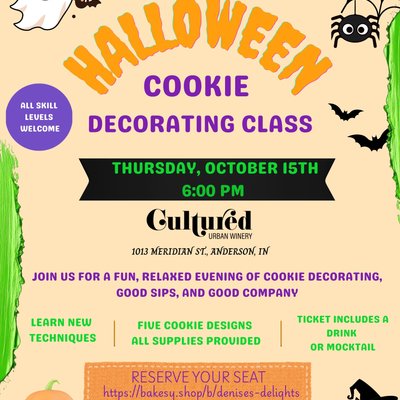 Halloween Cookie Decorating Class