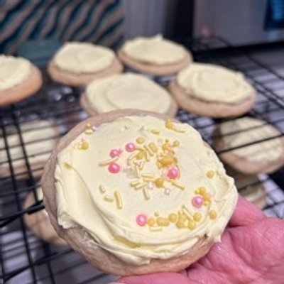 Soft Lemon Zest Cookies (dz)