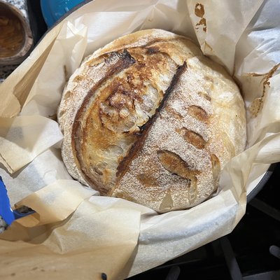 Artisan Cinnamon Sugar Sourdough Bread (Vegan Friendly)