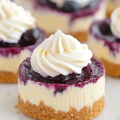 Mini Blueberry Cheesecake 