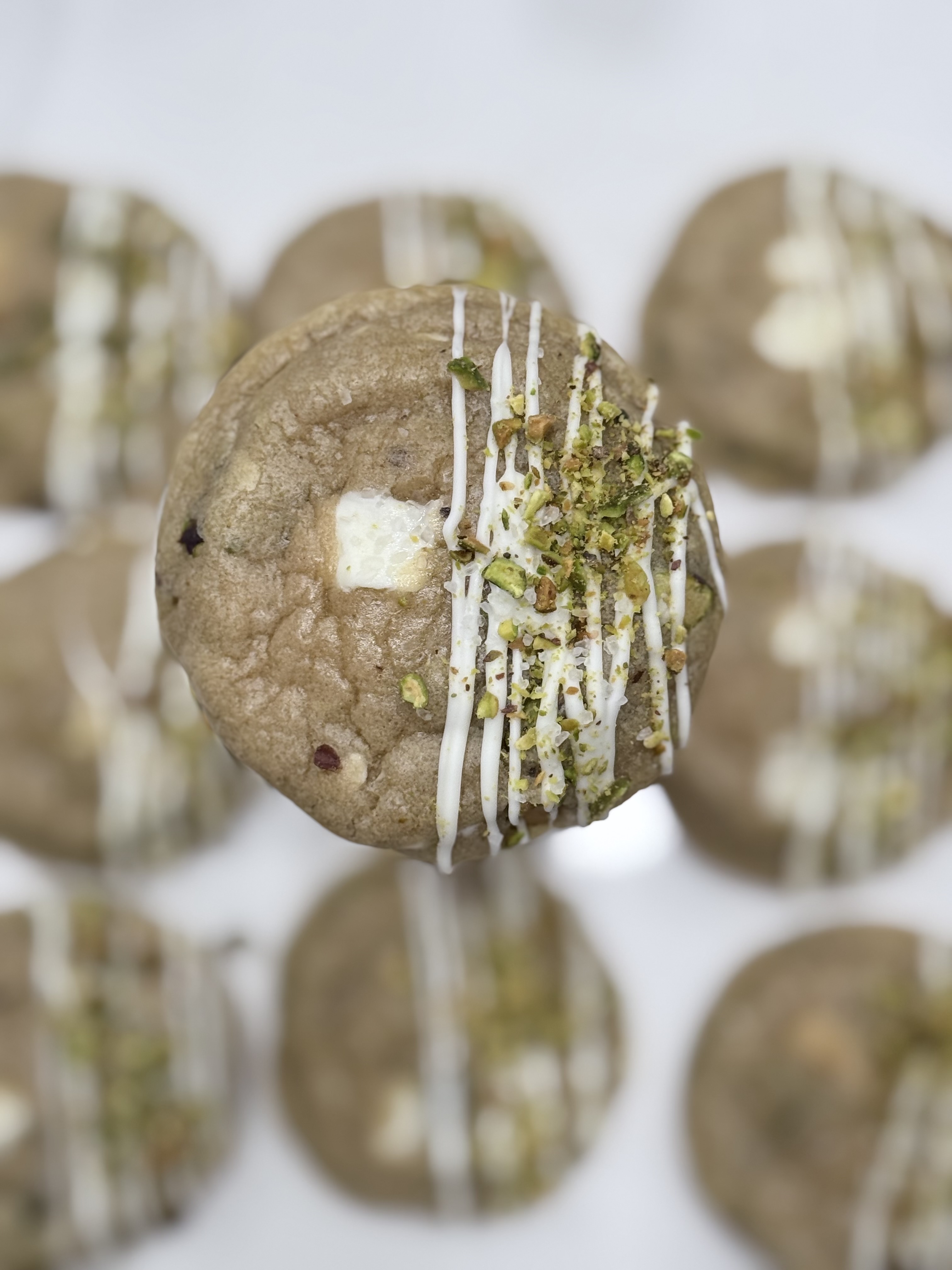 White Chocolate Pistachio Cookie