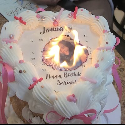 6in. Burn Away Cake