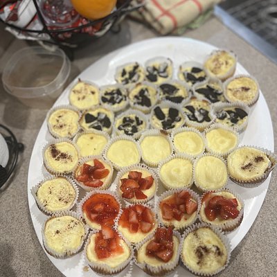 Mini Cheesecakes Platter