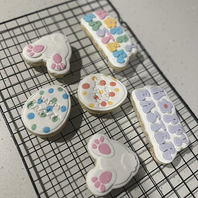 Easter Sugar Cookies 