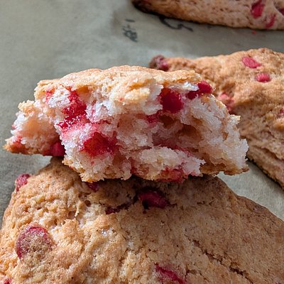 Cherry Chip Scones