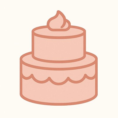 Large Tiered Cake