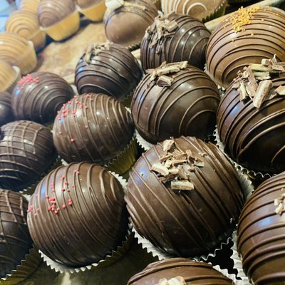 Dark Chocolate Bombs