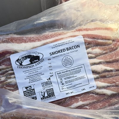 Pastured Pork Smoked Bacon