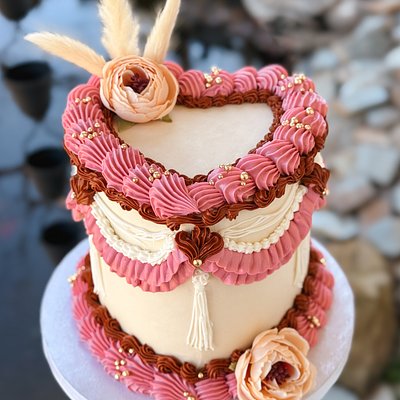 6” Heart Shaped (3 Layer)