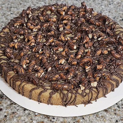 9"  Midnight Caramel Crunch Cookie Cake