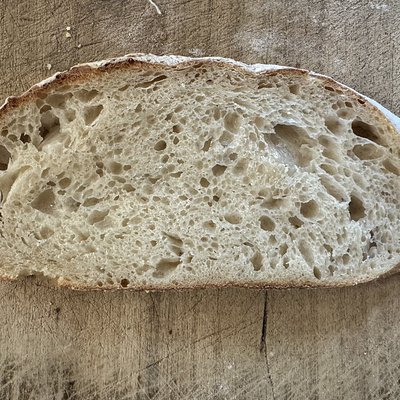Organic Artisan Sourdough, Half Loaf 