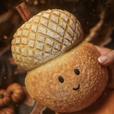 🌰 Happy Acorn Sourdough Loaf