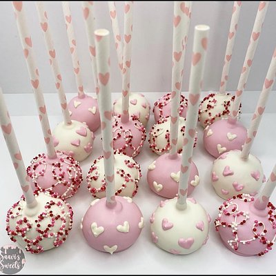 Valentine Cake Pops