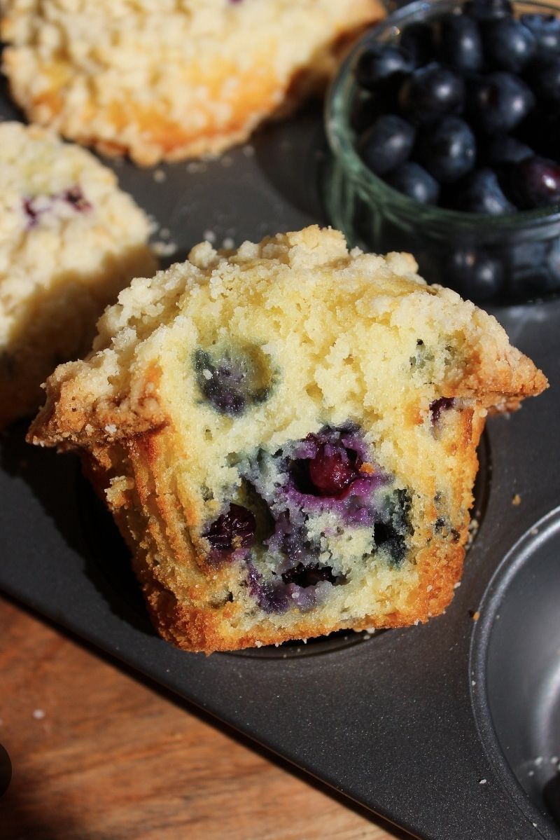 Jumbo Blueberry Muffins 
