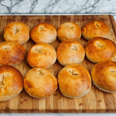 Sourdough Bagels