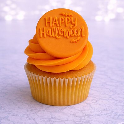 Custom Halloween Fondant Cupcakes