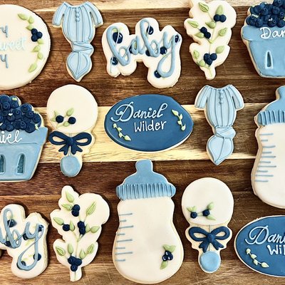 Baby Shower Cookies 