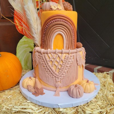 Macrame Cake 15-20 Servings 