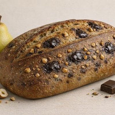 Pear + Hazelnut & Dark Chocolate